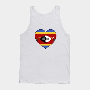 Heart - Eswatini _102 Tank Top